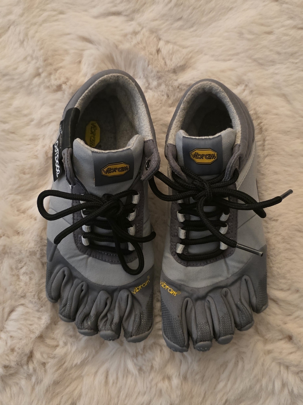 Vibram FiveFingers Gray Minimalist Toe Shoes